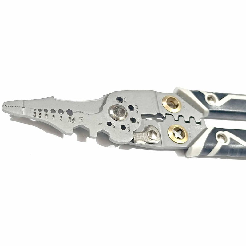 Uptodateproducts Wire Crimping Tool Wire Cutter Stripper Electrical 1022 AWG MultiFunctional Carbon Steel NonSlip Grip - Image 4