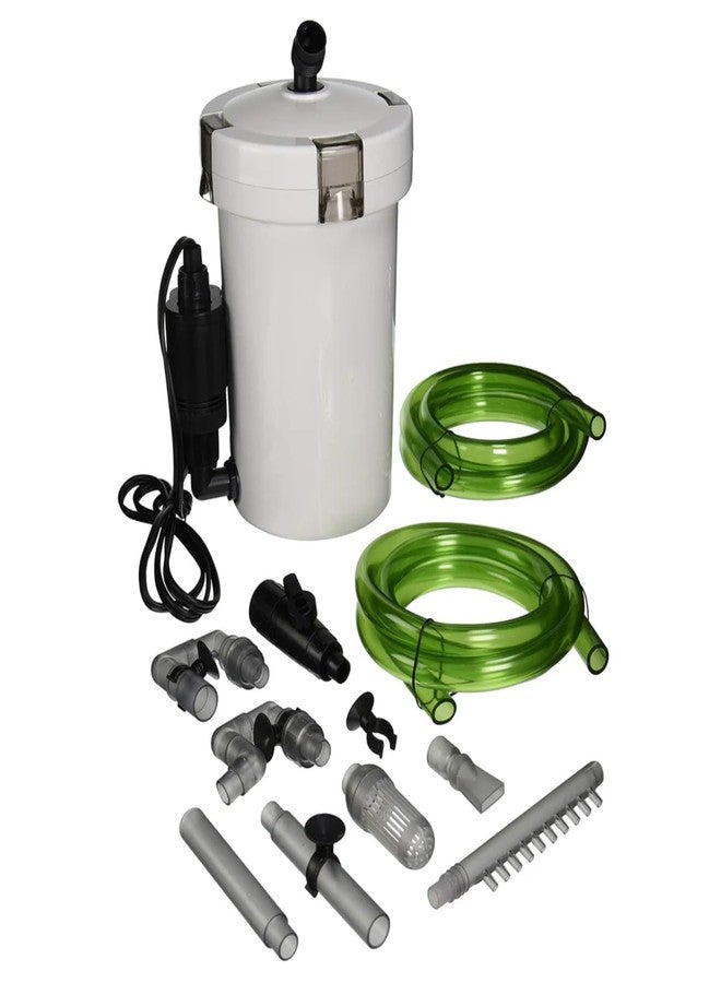 SunSun 3-Stage External Canister Filter for Aquariums & Ponds - 210 GPH Flow, Easy Setup & Maintenance - HW-604B - Image 1