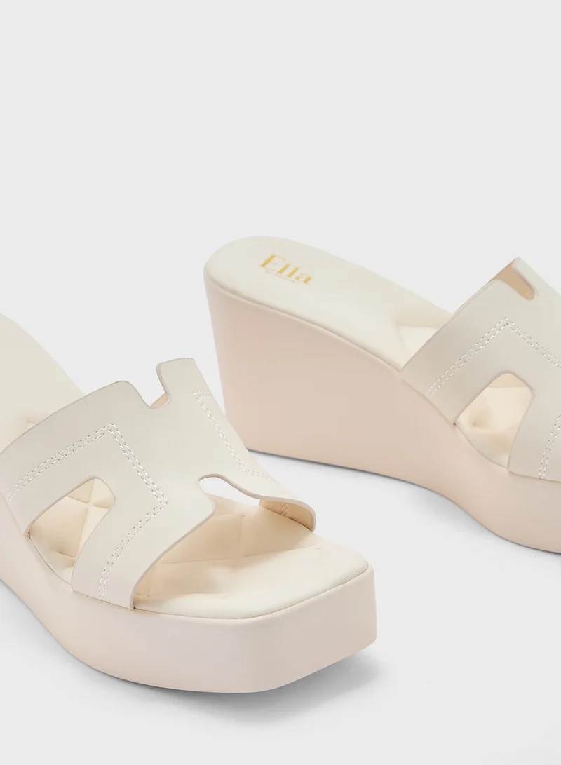 ايلا H Mule Wedge Sandal
