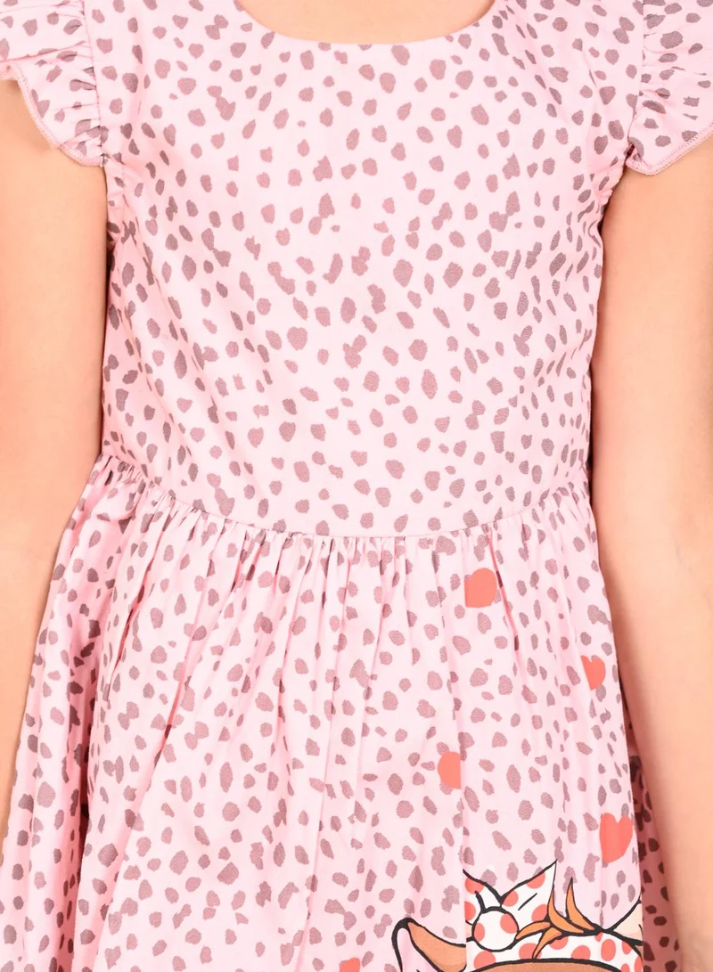 ليل بيكس فستان - مطبوع