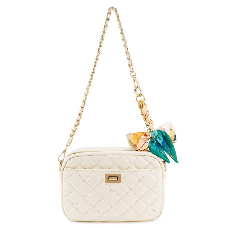 ZOOEASS Bag Extender Chain with Bow Ribbon Purse Chain Extender for Crossbody Bag Charms Women Handbag Decoration Accessories(Mint Green) - Image 4