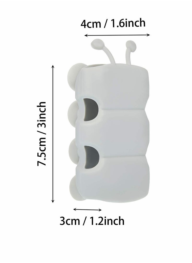 Excefore Shower Head Holder, Shower Head Suction Cup Holder Silicone Relocatable Wall Shower Head Holder Without Drilling Adhesive Mount Bracket for Senior Kid Adult...  - Image 2