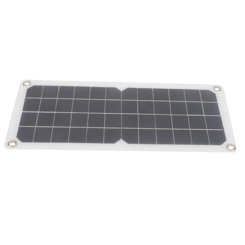 Flexible Solar Panel: 5V Dual USB 12V Output - High Conversion Rate Portable Solar Charger for Outdoor Emergency, Car Battery and Mobile Device Charging - Image 2