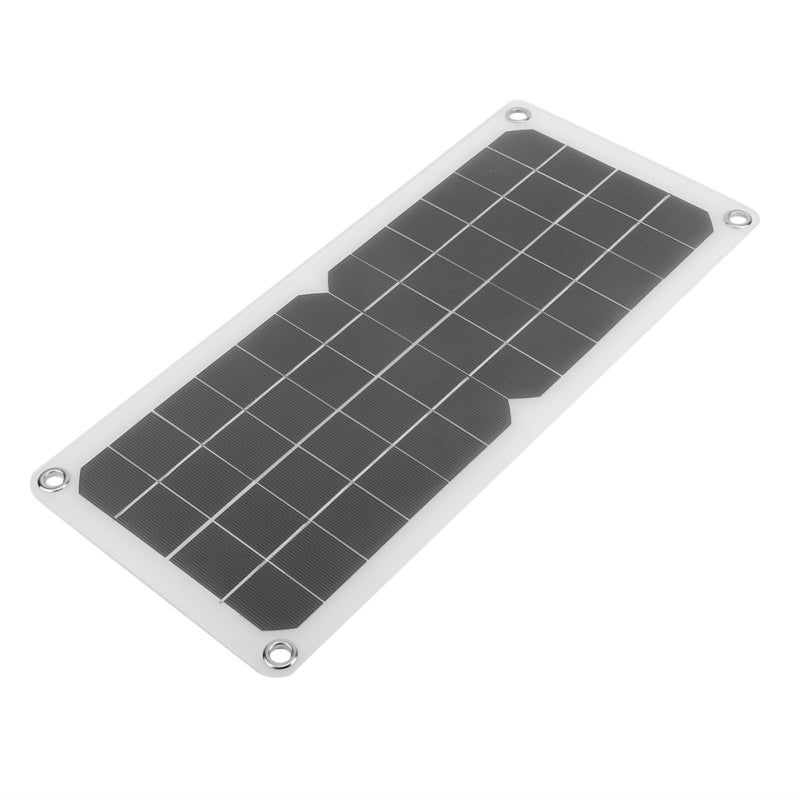 Flexible Solar Panel: 5V Dual USB 12V Output - High Conversion Rate Portable Solar Charger for Outdoor Emergency, Car Battery and Mobile Device Charging - Image 3
