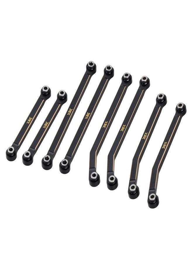 DJX CNC Brass High Clearance 4-Link w/Steering Link Set for 1/18 RC Crawler Redcat Ascent-18(Brass) - Image 2