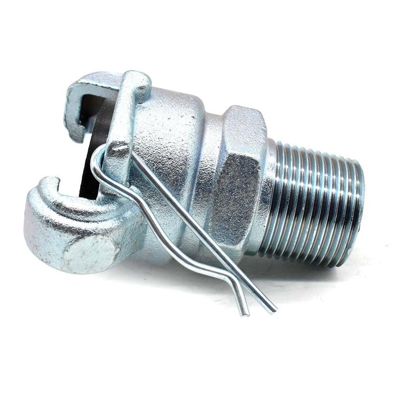Interstate Pneumatics CU851 34 Inch Male NPT Straight Through Jack Hammer Coupler