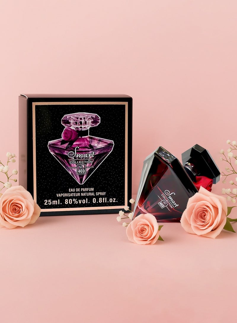 سمارت كولكشن  عطر أنيق للنساء | المجموعة الذكية رقم ٤٦٩ | عطر يدوم طويلًا برائحة الفانيليا الحلوة والفواكهية | ٢٥ مل أو دو برفيوم للنساء - Image 1