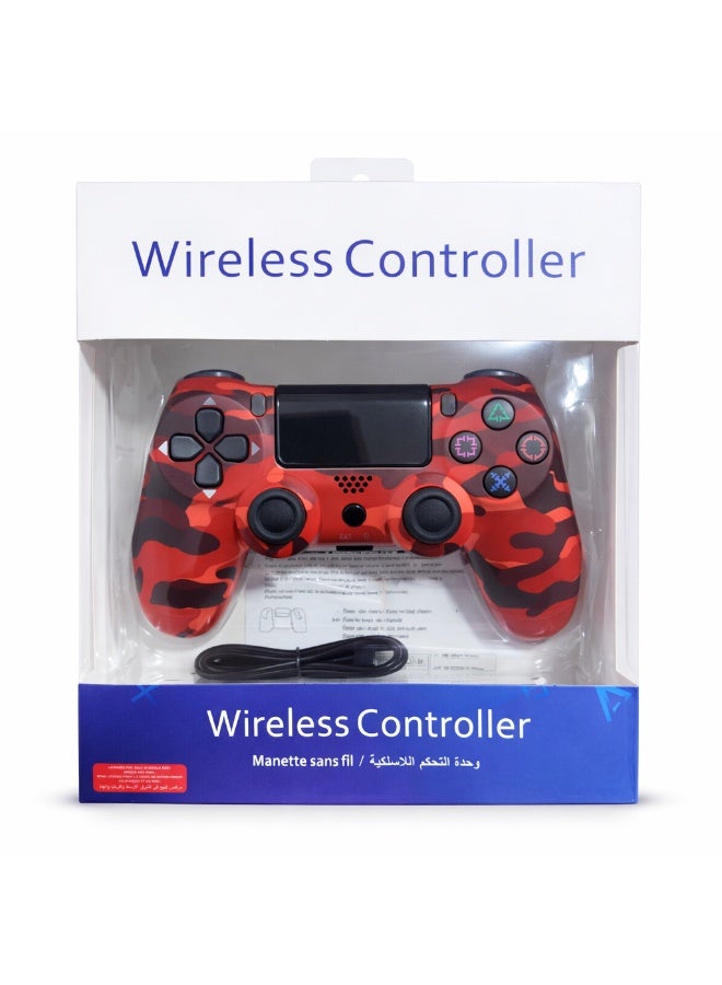 يد تحكم PS4 DualShock 4 لاسلكية مع محرك اهتزاز وتاتش باPS4, PC, Laptop, Android– متوافقة مع PS4 وPC وأندرويد – أسود - Image 2