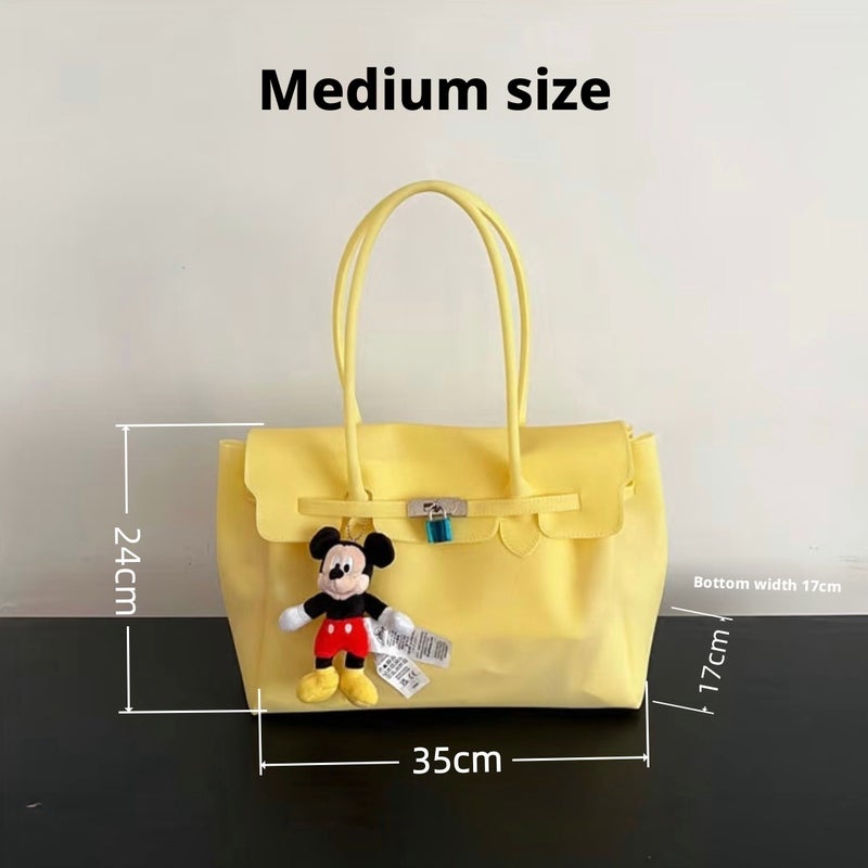 Jellyfirkin New Summer Kiiikiii Jelly Bag Medium Shoulder Tote - Image 4