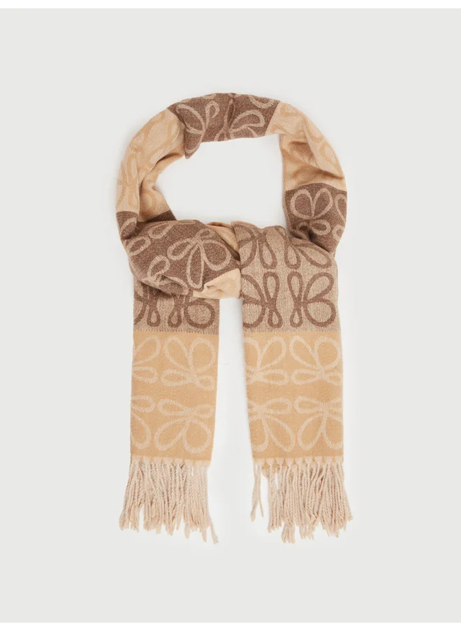 Styli Styli Printed Tassel Edged Scarf