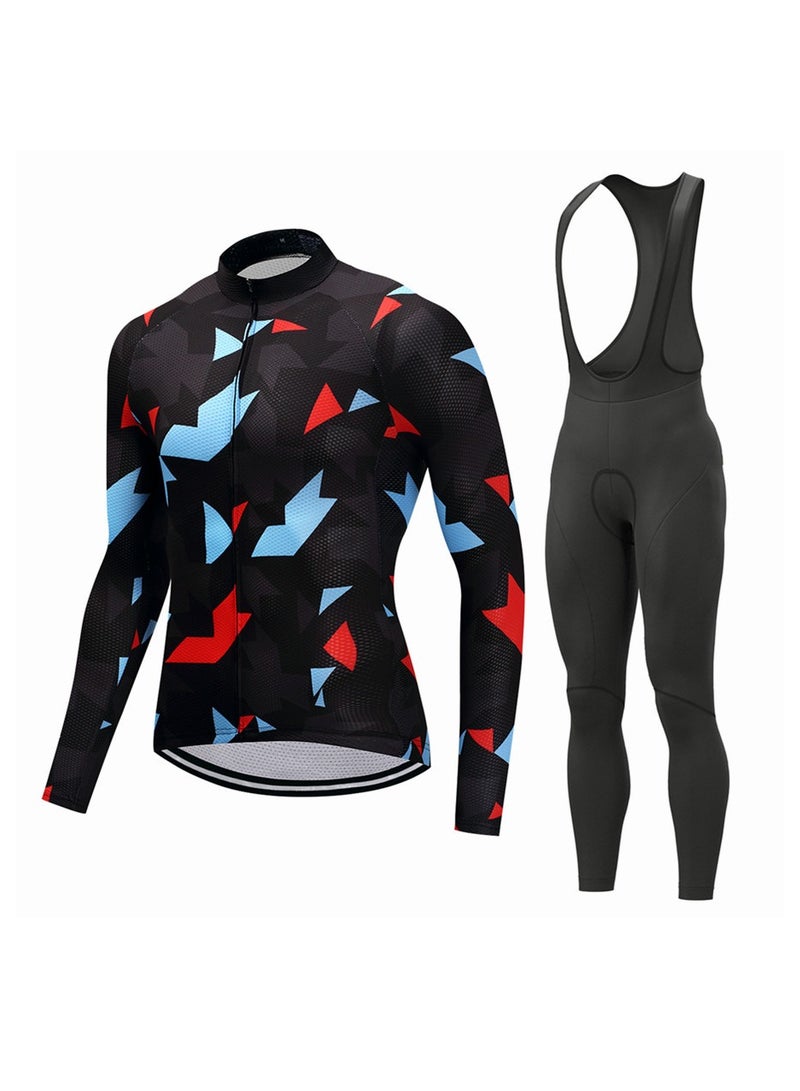 KUYING Outdoor Mountain Bike Road Bike Riding Suit Set 