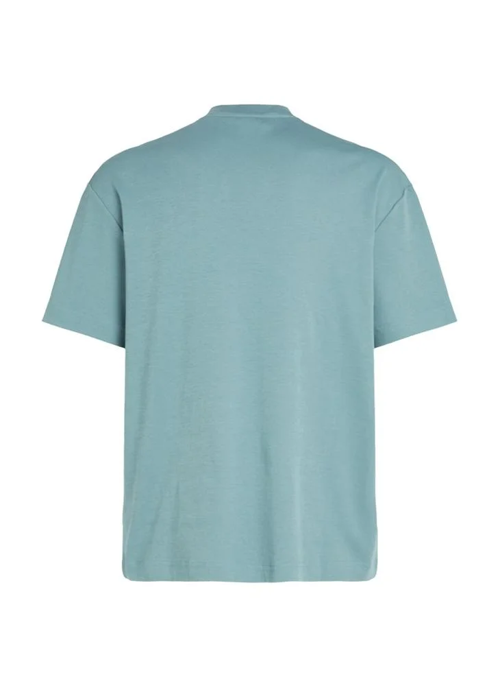 كالفن كلاين Logo Crew Neck Interlock T-Shirt