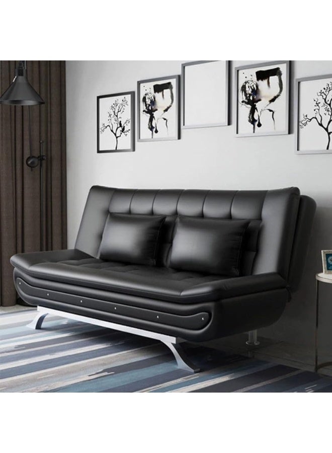 Comfynest Comfynest 75'' Modern Armless Solid Color Sofa, Foam Filled Upholstery 