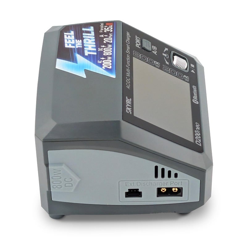SKYRC D200neo Dual AC/DC Multi-Function Smart Charger (6S/20A/AC-200W/DC-800W) - Image 3