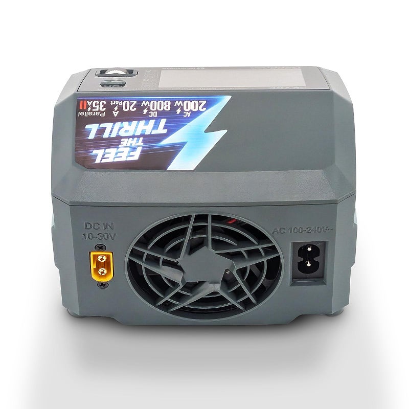 SKYRC D200neo Dual AC/DC Multi-Function Smart Charger (6S/20A/AC-200W/DC-800W) - Image 2