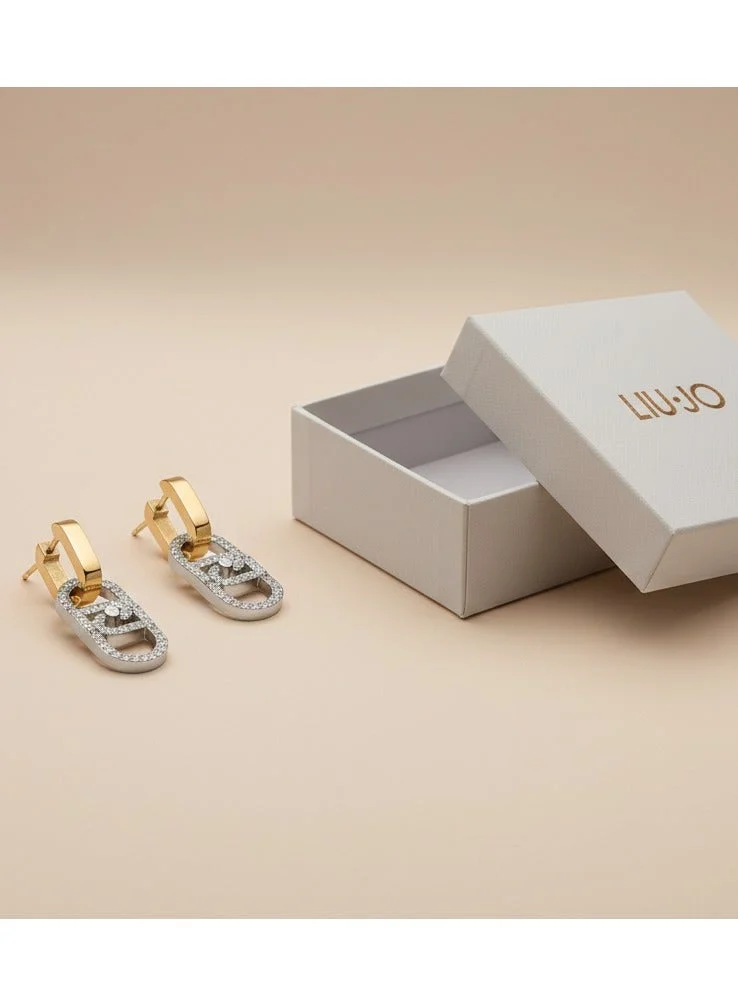 Liu Jo  Liu Jo LJ OG Doutone Earrings for Women | Best Price UAE