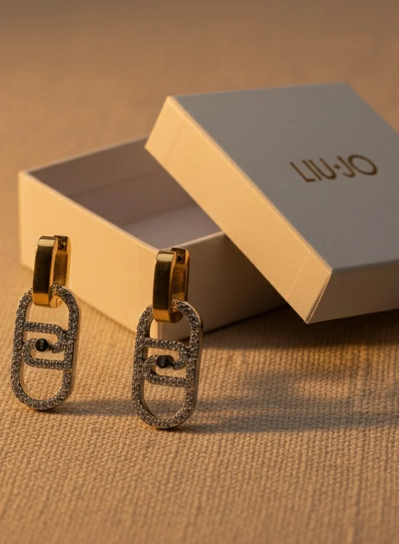 Liu Jo  Liu Jo LJ OG Doutone Earrings for Women | Best Price UAE