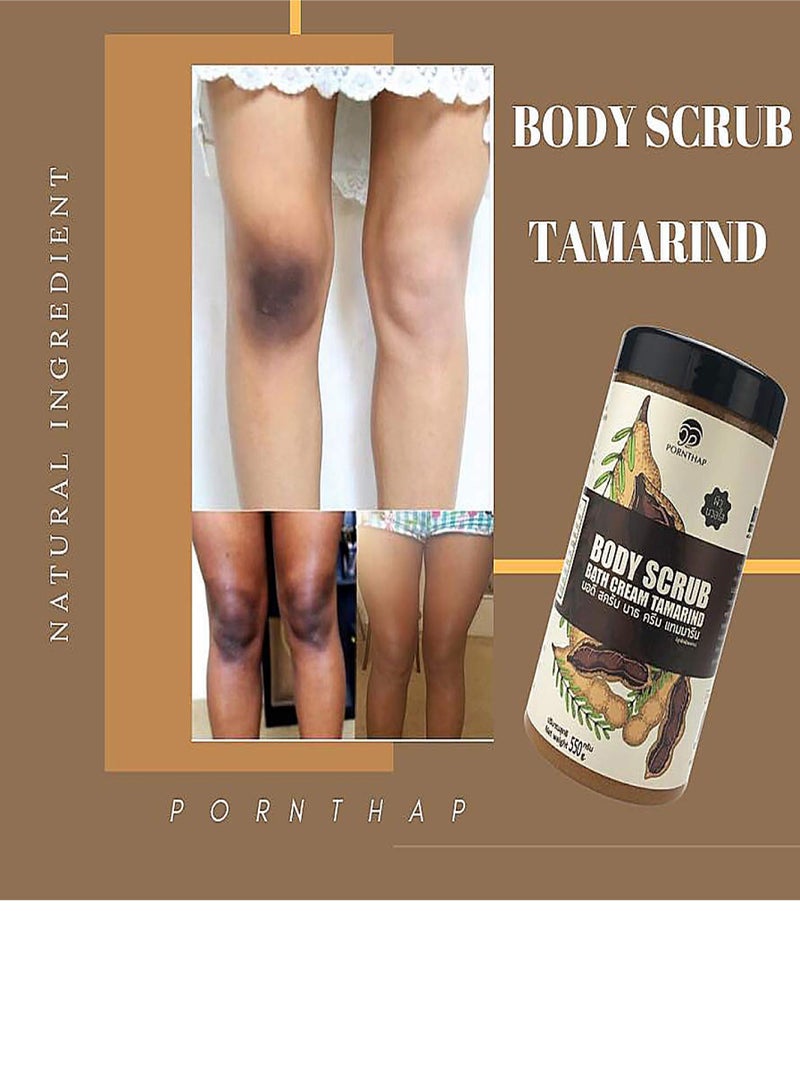 PornThap Body Scrub Bath Cream TAMARIND 550g - Image 3