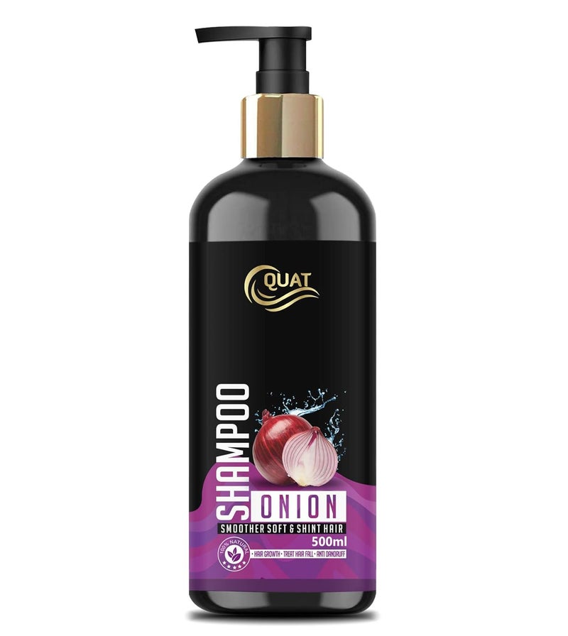 Quat 100 natural onion oil extract shampoo for damage hairhair fall 500 ml - Image 1
