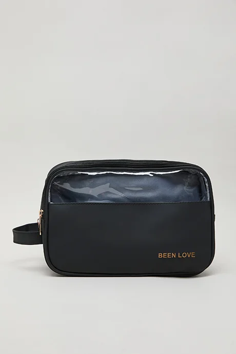 R&B Print Detail Toiletry Pouch