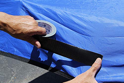 IPG JobSite DUCTape, Colored Duct Tape, 1.88" x 20 yd, Black (Single Roll) - Image 5