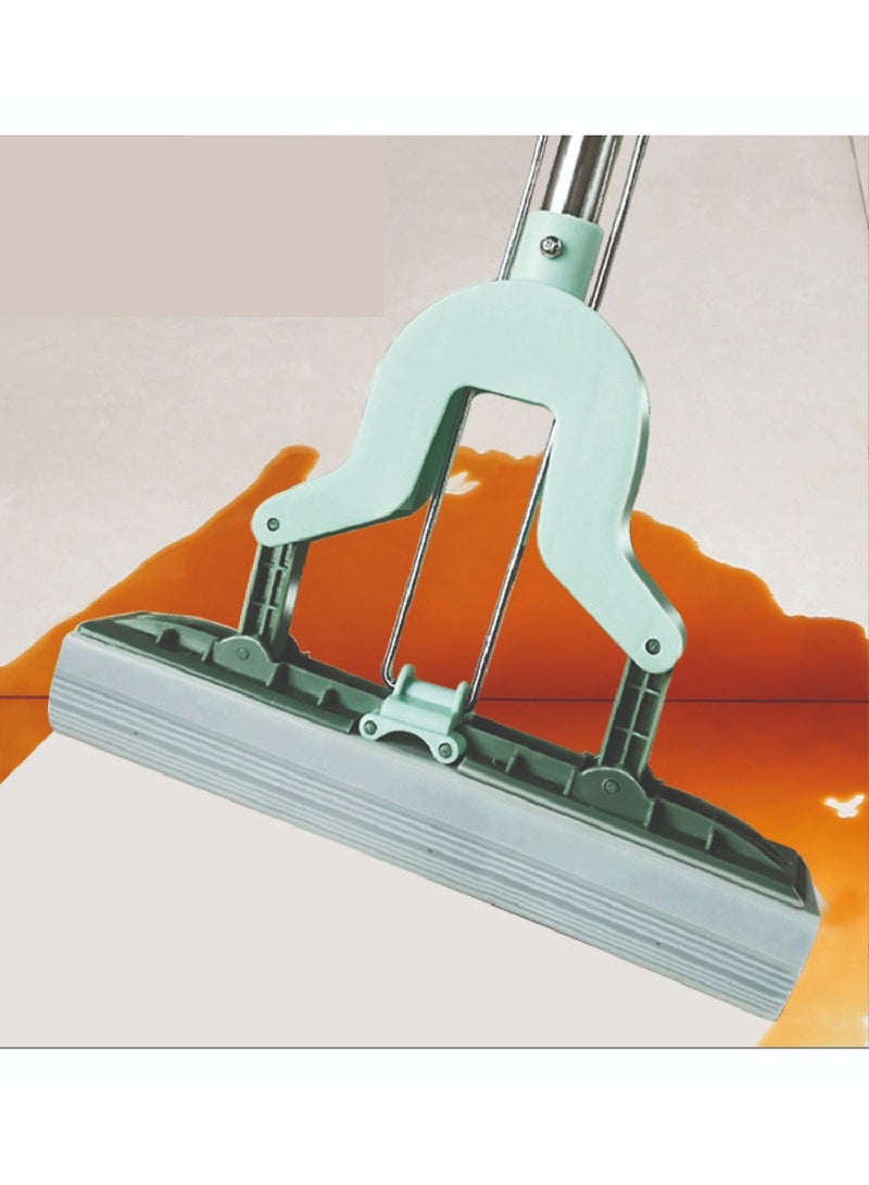 Dreamons link Absorbent PVA Mop Sponge Mop with Stainless Steel Telescopic Pole Extendable Handle Mopstick for Household Ofiice Cleaning | Best for Kitchen, Tiles, Multi-Surface Hard Floor - Image 2