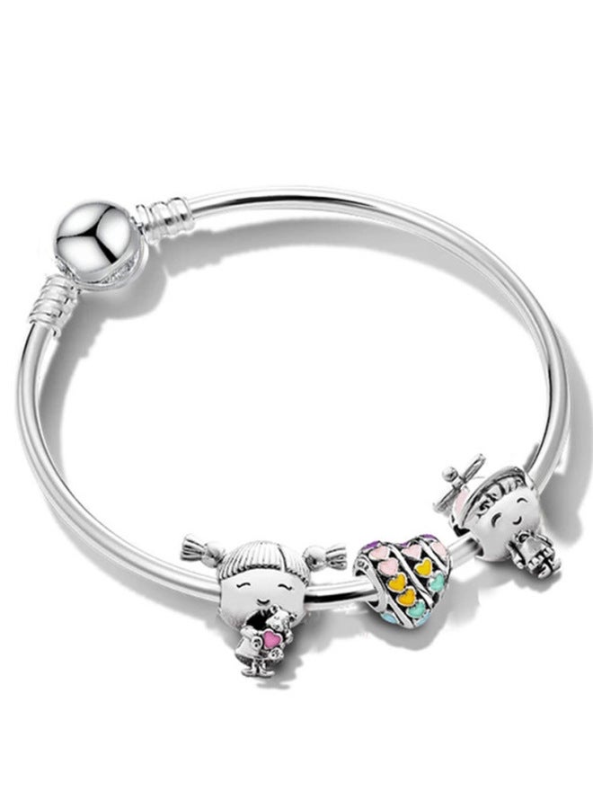 Fun Childhood Panjia Paytail Girl String elry Bracelet Vitality Boy Beaded Family Bracelet Gift elry