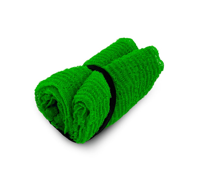 Lunatec® Self-Cleaning Washcloth. A Camping & Travel Essential. Quick Drying, Light Exfoliator, Odor-Free & Lathers Great. - Image 4