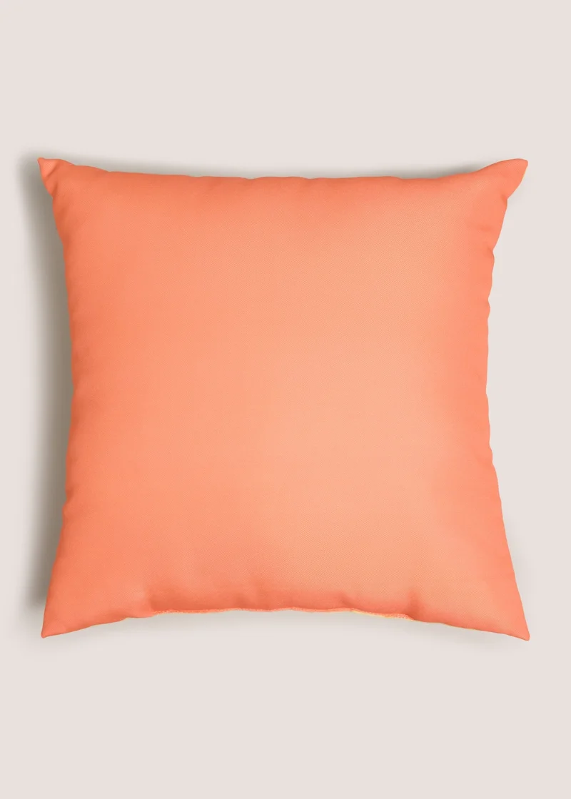 Matalan Outdoor Reversible Cushion Orange