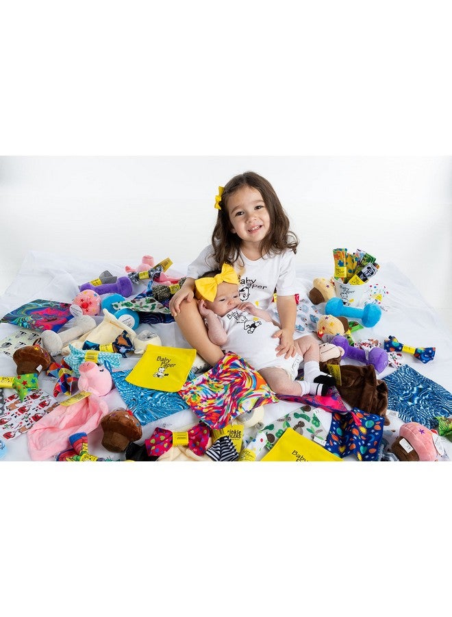 Baby Paper Original Crinkle Teether And Sensory Toy For Babies And Infants Duckies Print Nontoxic Washable Great For Baby Showers - Image 4