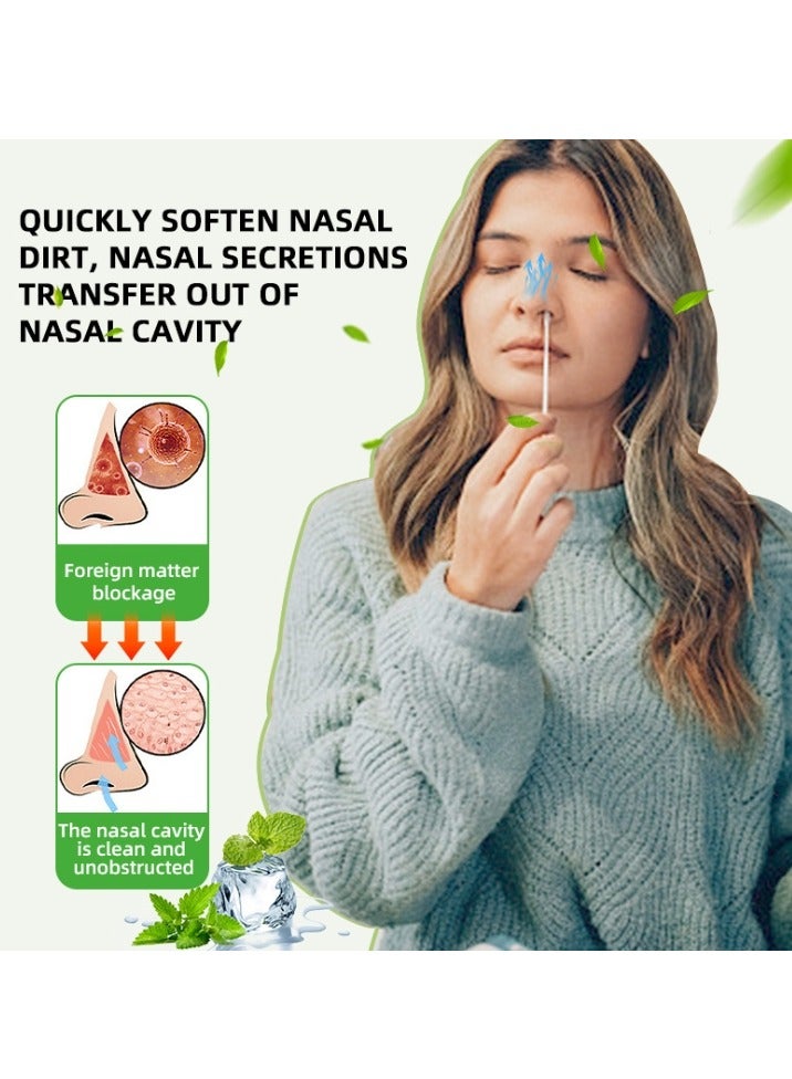 Sumifun Rhinitis Cream, Relives Nasal Allergy Symptoms,For Dry Nose, Nasal Irritation, Cracked Nose, Stuffy Nose, Allergy Relief Natural Herbal Rhinitis Cream 20g - Image 3