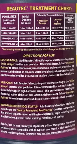 EasyCare 22064 BeauTec Salt Cell and Tile Cleaner, 64 oz. Bottle - Image 3