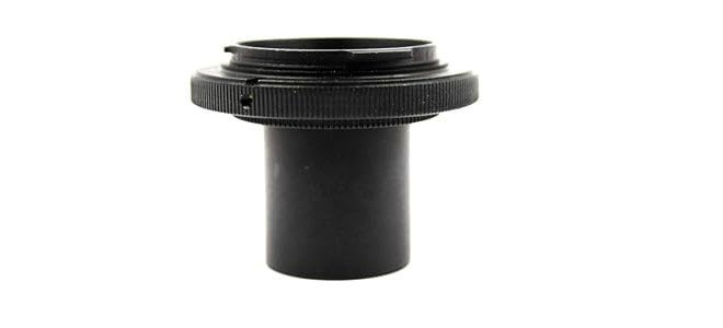 SUPERNIC Metal 1.25'' Telescope Camera T-Adapter and T2 T-Ring Adapter for SLR(Fits All SLR Cameras - Image 2