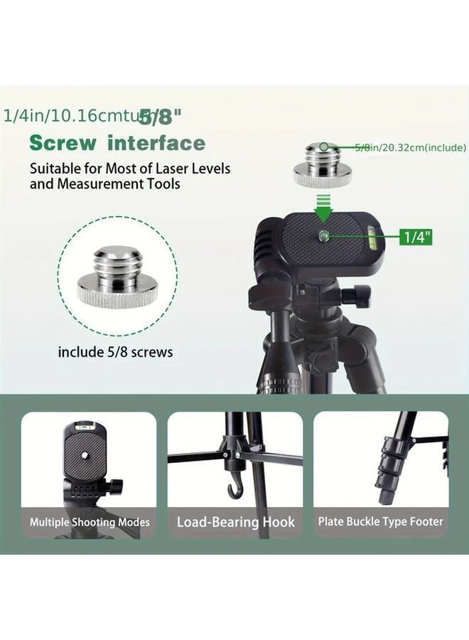 Model 130 Heavy Duty Sturdy Tripod Stand For Laser Level With 5 8 Thread Mount - Image 5