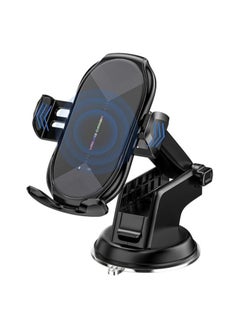 Generic Wireless Car Charger Mount, Auto-Clamping Qi 10W 7.5W Fast Charging Car Phone Holder Air Vent Compatible withiPhone11/11Pro/11ProMax/XSMax/XS/X Galaxy S10/S10+/S9/S9+ and More  - Image 1
