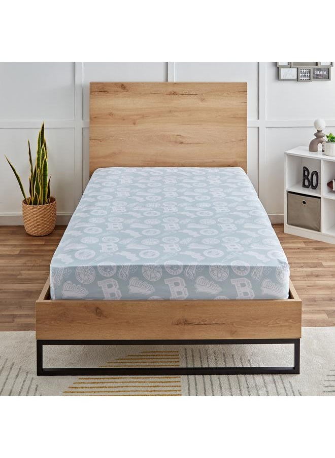 ARCADE Lets Play Microfibre Twin Fitted Sheet 120X200 Plus 25 Cm  - Image 2