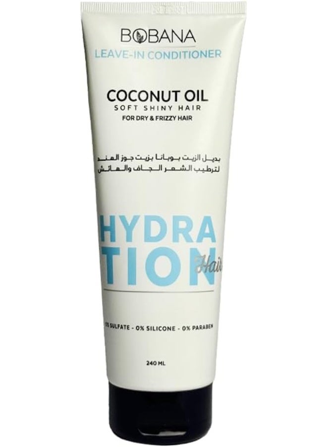 بلسم يُترك على الشعر بزيت جوز الهند - 240 مل