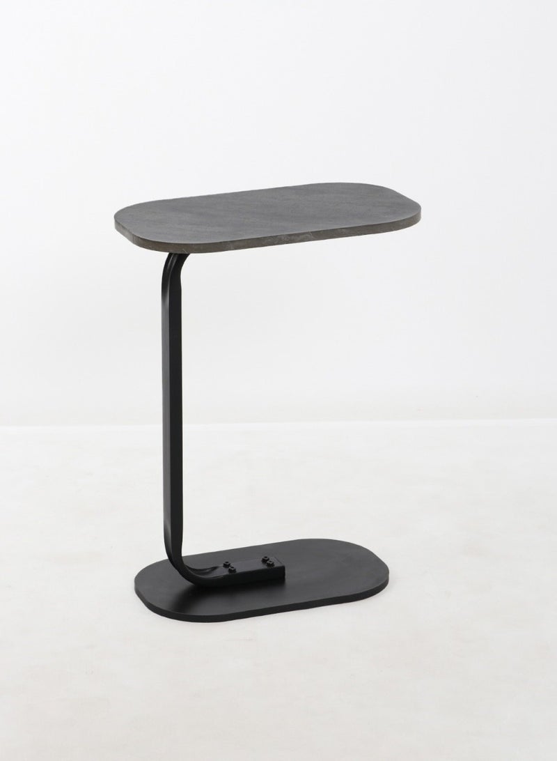 ather Small side table, side table with exclusive and attractive design to add elegance to your room decor on the sofa and bed, TV tray table with metal frame for the sofa, living room, bedroom