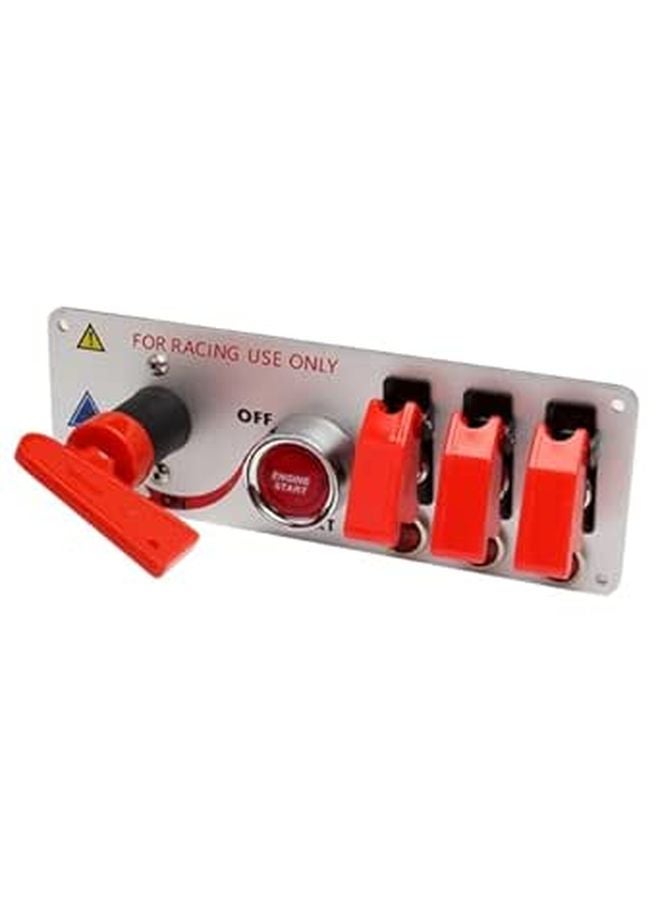 Universal Car Engine Start Push Button Ignition Switch Panel Dashboard Control Toggle - Image 1