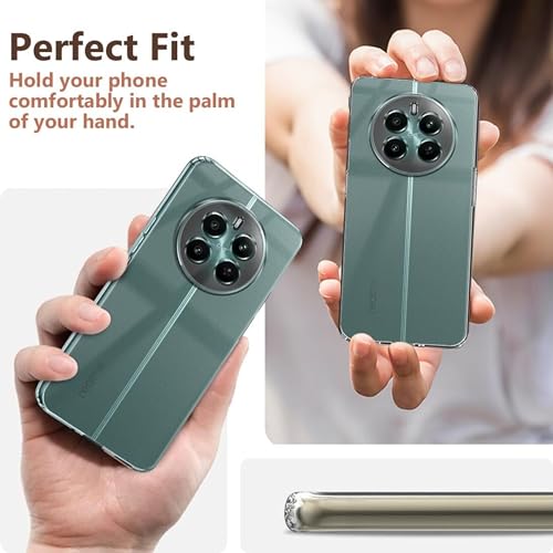 SPAZY CASE Silicone Realme Narzo 70 Pro 5G / Narzo 70 5G / Realme 12 Plus 5G / Realme P1 5G Back Cover|Protective Soft Transparent Shockproof Hybrid Protection Back Case Cover - Image 3