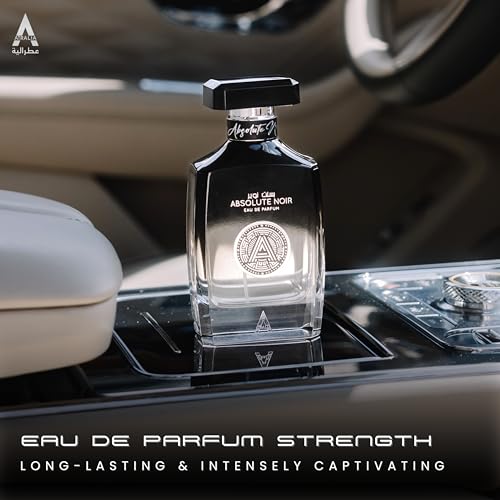 Atralia Absolute Noir Eau De Parfum for Men 100Ml 3.4Oz - Luxurious and Long Lasting Fragrances with Top Notes of Bergamot, Lemon, Grapefruit, Pink Pepper - Image 4