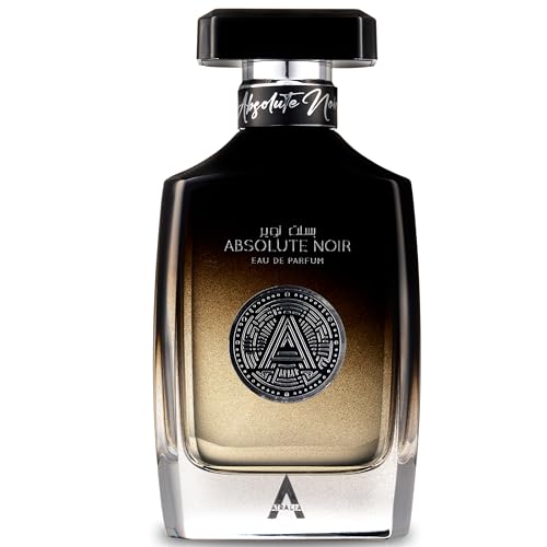 Atralia Absolute Noir Eau De Parfum for Men 100Ml 3.4Oz - Luxurious and Long Lasting Fragrances with Top Notes of Bergamot, Lemon, Grapefruit, Pink Pepper - Image 1