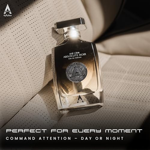 Atralia Absolute Noir Eau De Parfum for Men 100Ml 3.4Oz - Luxurious and Long Lasting Fragrances with Top Notes of Bergamot, Lemon, Grapefruit, Pink Pepper - Image 5