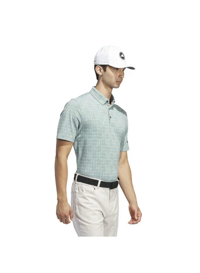 adidas adidas Go-To Nvty Polo Green Golf Polo Shirts XS