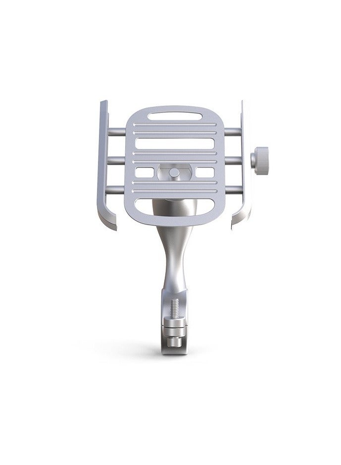 Bills Adjustable Handlebar Cell Phone Holder,Aluminium Bike Phone Mount, Universal Mobile Holder for Bike, Motorcycle Bicycle Handlebar Cradle, Bike Phone Holder Compatible with All Phones - Image 5