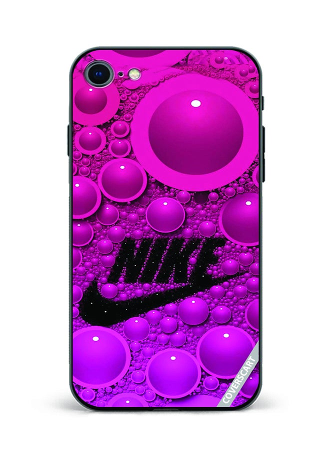 Protective Case Cover For Apple iPhone 7 Nike Design Multicolour
