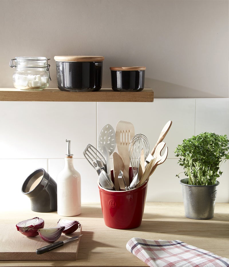 إيميل هنري Emile Henry 5.5 "" Putensil Pot | بورغوندي - Image 2