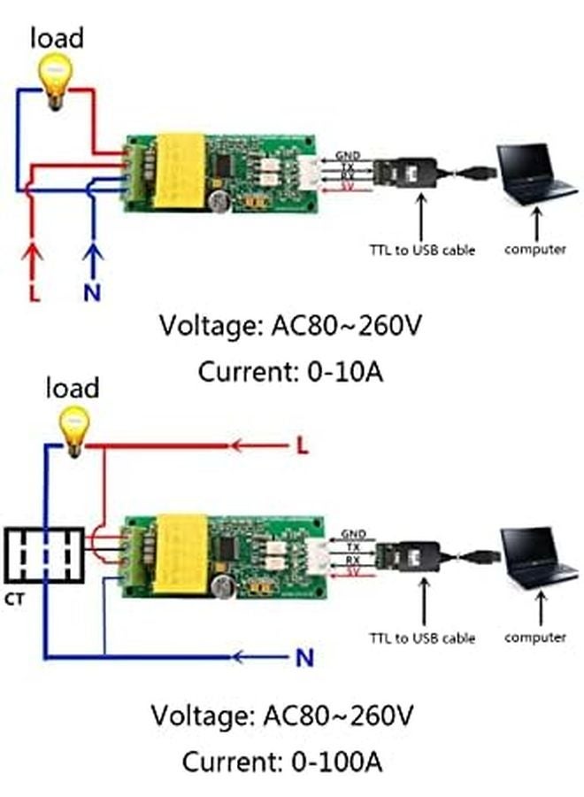 100A مضيف زائد إغلاق طاقة طاقة اتصال وحدة عداد تيار صندوق إصلاح سريع احترافي - Image 5