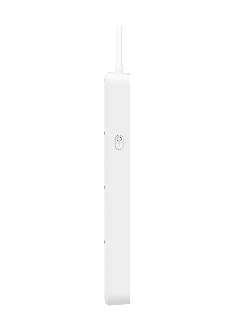 belkin - Belkin 4-Outlet Surge Protector Power Strip, Wall-Mountable with 4 AC Outlets, 2M Power Cord, & Green Indicator Light - USB-C Port & USB-A Port w/USB-C PD Fast Charging - 525 Joules of Protection - Image 1