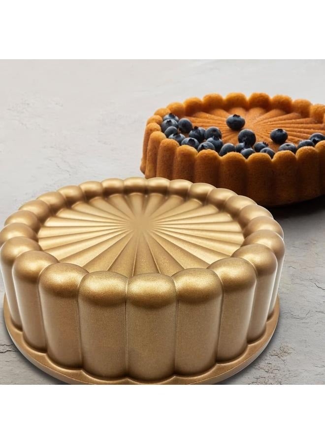 قالب كيك شارلوت جرانيت - قالب كيك شارلوت، قالب كيك من الألومنيوم، إكسسوارات مطبخ ديكور زفاف ثلاثي الأبعاد - Image 5